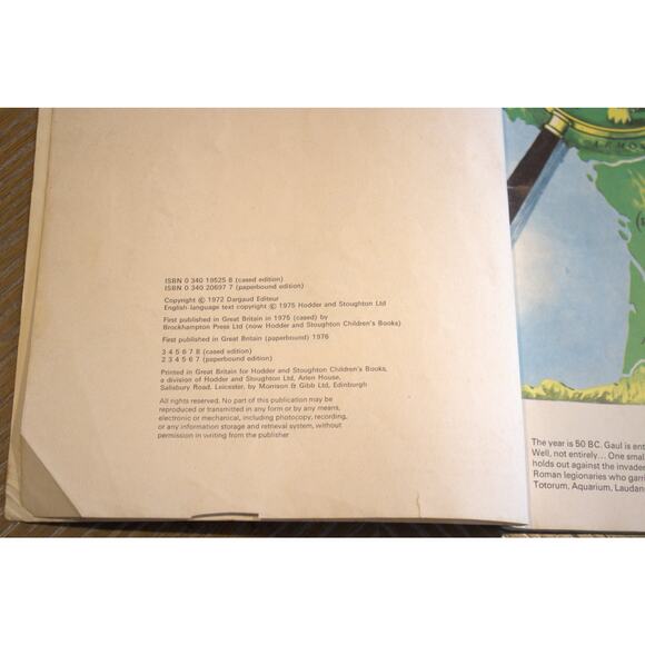 Asterix and the Soothsayer. Paperbound Edition 1976 - Picture 4 of 4